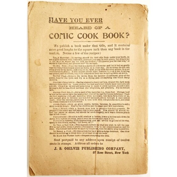 1892 Victorian Paperback Twenty Good Stories Opie Read Sunset Series No 32 C82 - Picture 5 of 6